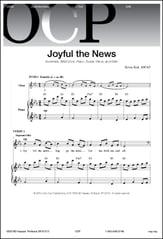 Joyful the News SAB choral sheet music cover